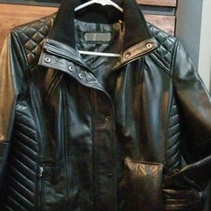 Womans leather jacket